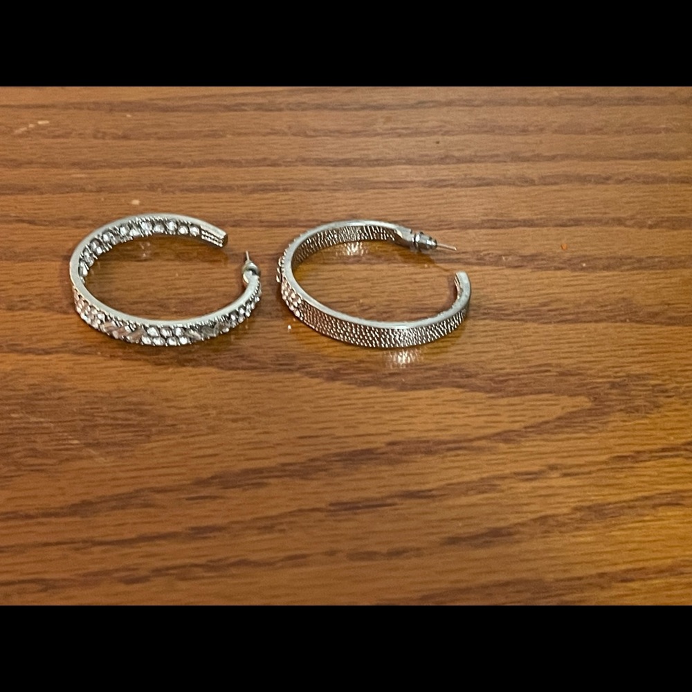 Silver Fashion Earring Set